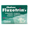 FLUZETRIN F 500 MG 10 CAPSULAS CBG - ACETAMINOFEN + FENILEFRINA + CETIRIZINA