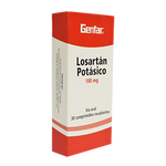 LOSARTAN 100 MG 30 COMPRIMIDOS GF - VENTA CON FORMULA MEDICA - REG. INVIMA 2018M-0013265-R1