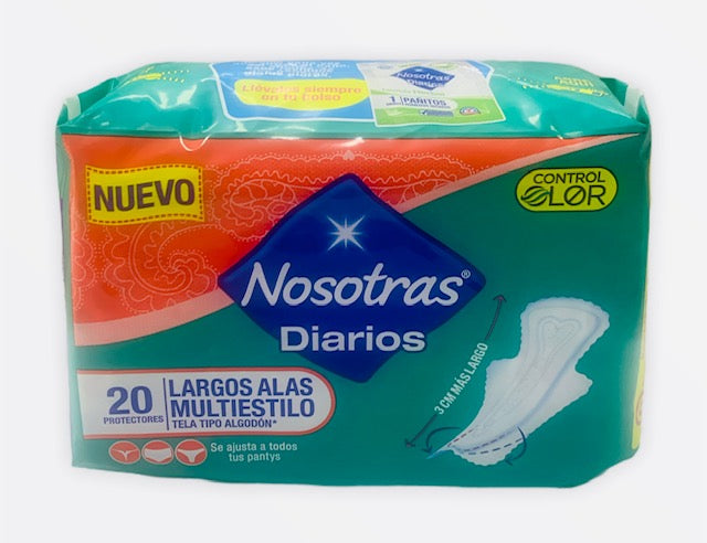 PROT.NOSOTRAS DIA LAR ALAS MULTIE 20 UND - REG. INVIMA NSA08418-20CO