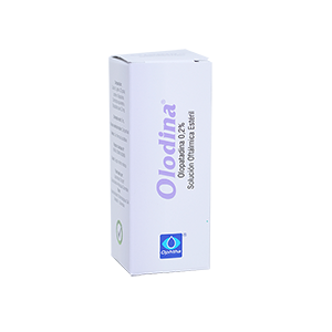 OLODINA SOLUCION OFTAL 5 ML - CLORHIDRATO DE OLOPATADINA