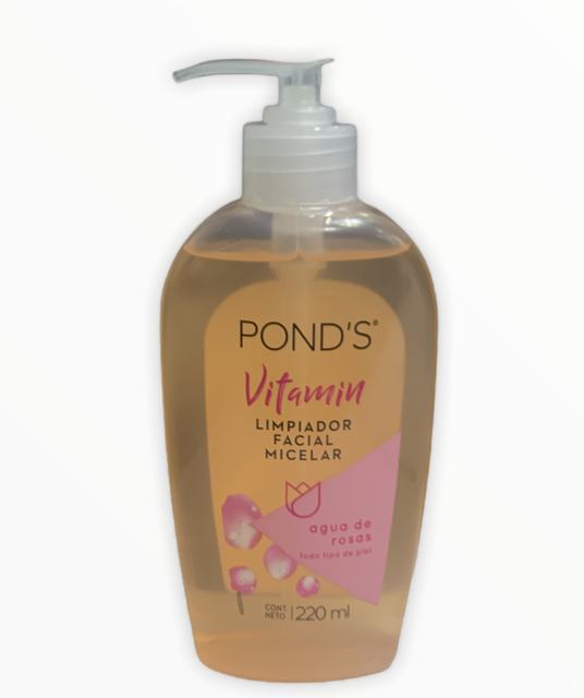 PONDS LIMP FACIAL AGUA DE ROSAS 220 M - REG. INVIMA NSOC03094-20CO