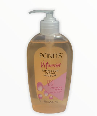 PONDS LIMP FACIAL AGUA DE ROSAS 220 M(D) - REG. INVIMA NSOC03094-20CO