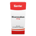 RIVAROXABAN 20 MG 30 TBS GF (M)192222 - REG. INVIMA 2020M-0019566