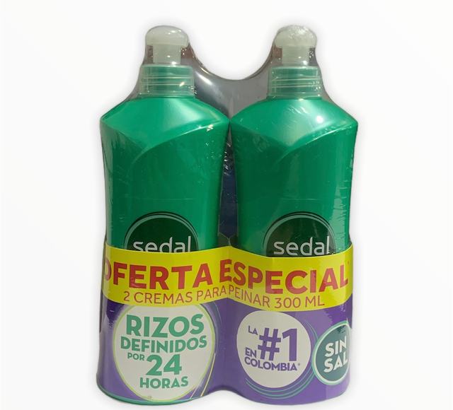 2 CRE.P.PEINAR SEDAL RIZ.DEFINIDOS 300ML