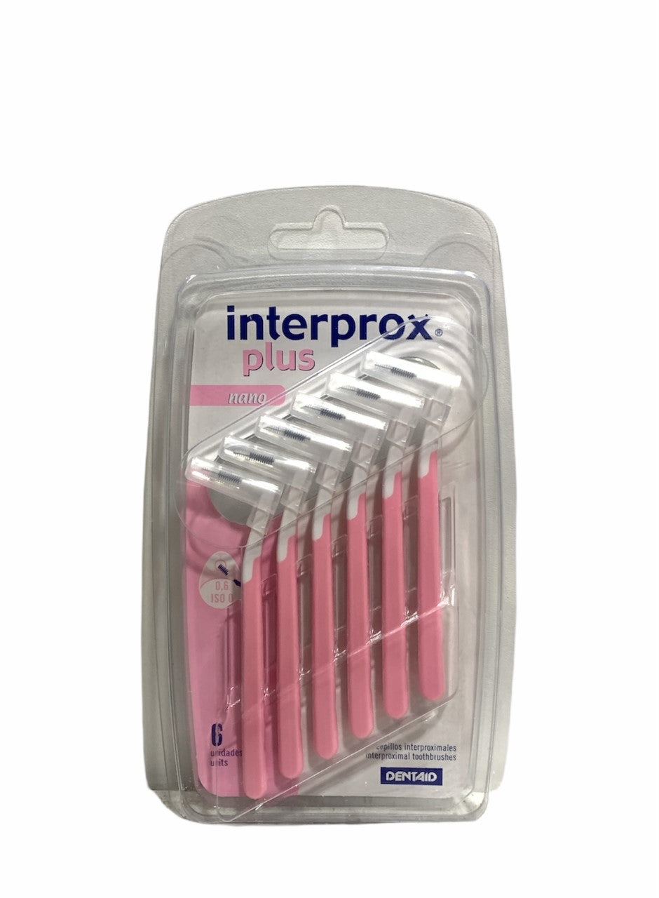 CEPILLO INTERPROX PLUS NANO X 6 UDS