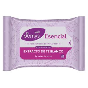 TOALLITAS DESMAQUILLADORAS FAMILIA POMYS BASIC X 28 UNIDADES