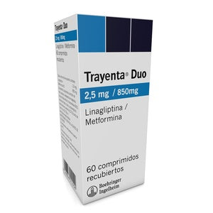 TRAYENTA DUO 2.5/1000 MG 60 TBS