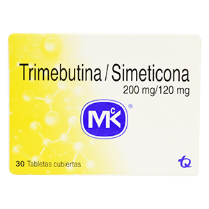 TRIMEBUTINA SIMETIC.200/120 MG 30 TBS MK - REG. INVIMA 2022M-0016115-R1