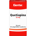 QUETIAPINA 25 MG 30 TBS GF - VENTA CON FORMULA MEDICA - REG. INVIMA 2021M-0011105-R2
