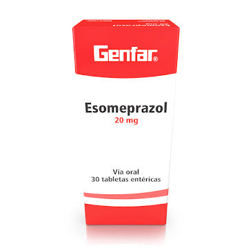 ESOMEPRAZOL 20MG 30 TABLETAS GF - REG. INVIMA 2021M-0005545-R2