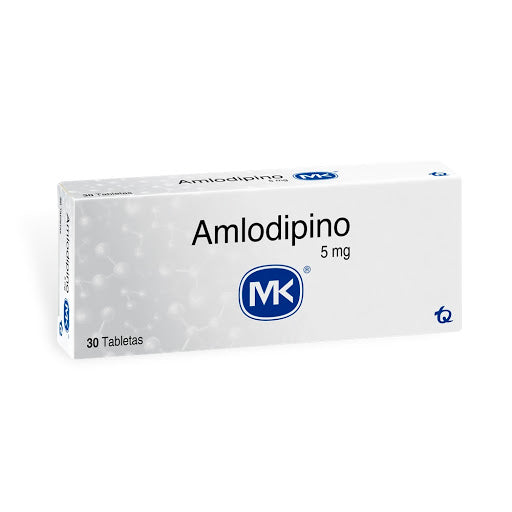 AMLODIPINO 5MG 30 TBS MK - REG. INVIMA 2023M-000195-R3