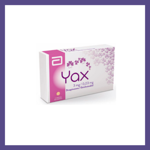 YAX 21 TABLETAS - VENTA CON FORMULA MEDICA - REG. INVIMA 2015M-00034318-R1