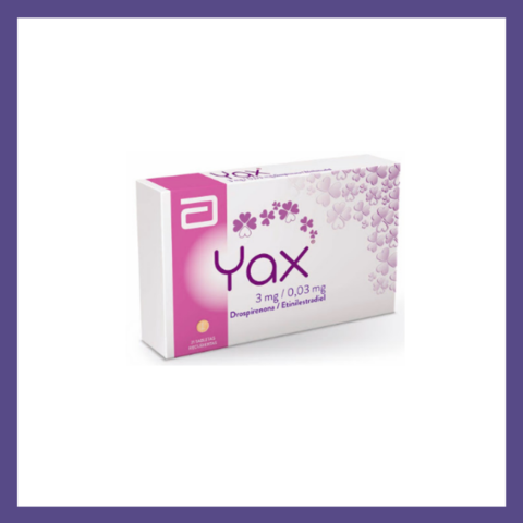 YAX 21 TABLETAS(P)23576(SC)(SF) - VENTA CON FORMULA MEDICA - REG. INVIMA 2015M-00034318-R1