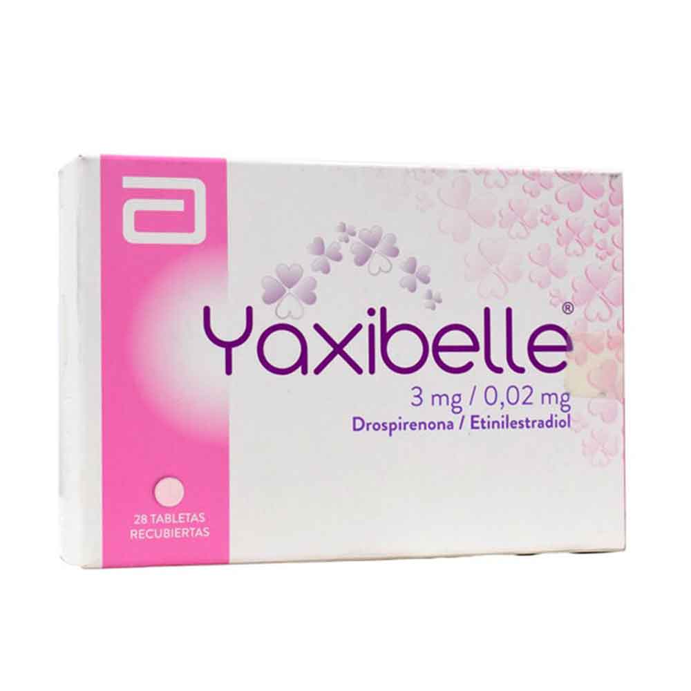 YAXIBELLE 28 TBS - VENTA CON FORMULA MEDICA - REG. INVIMA 2007M-0007655