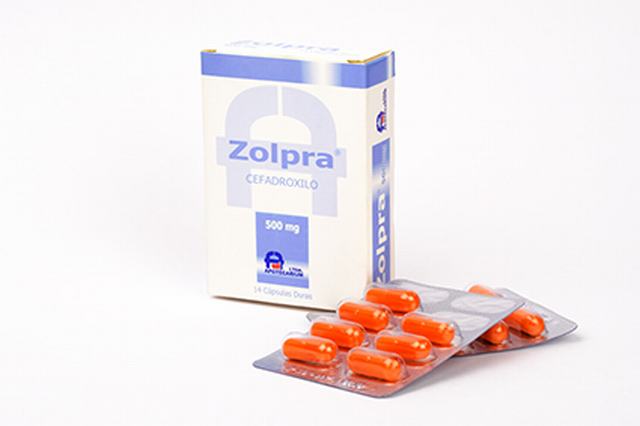 ZOLPRA 500 MG X 14 CÁPSULAS (CEFADROXILO)